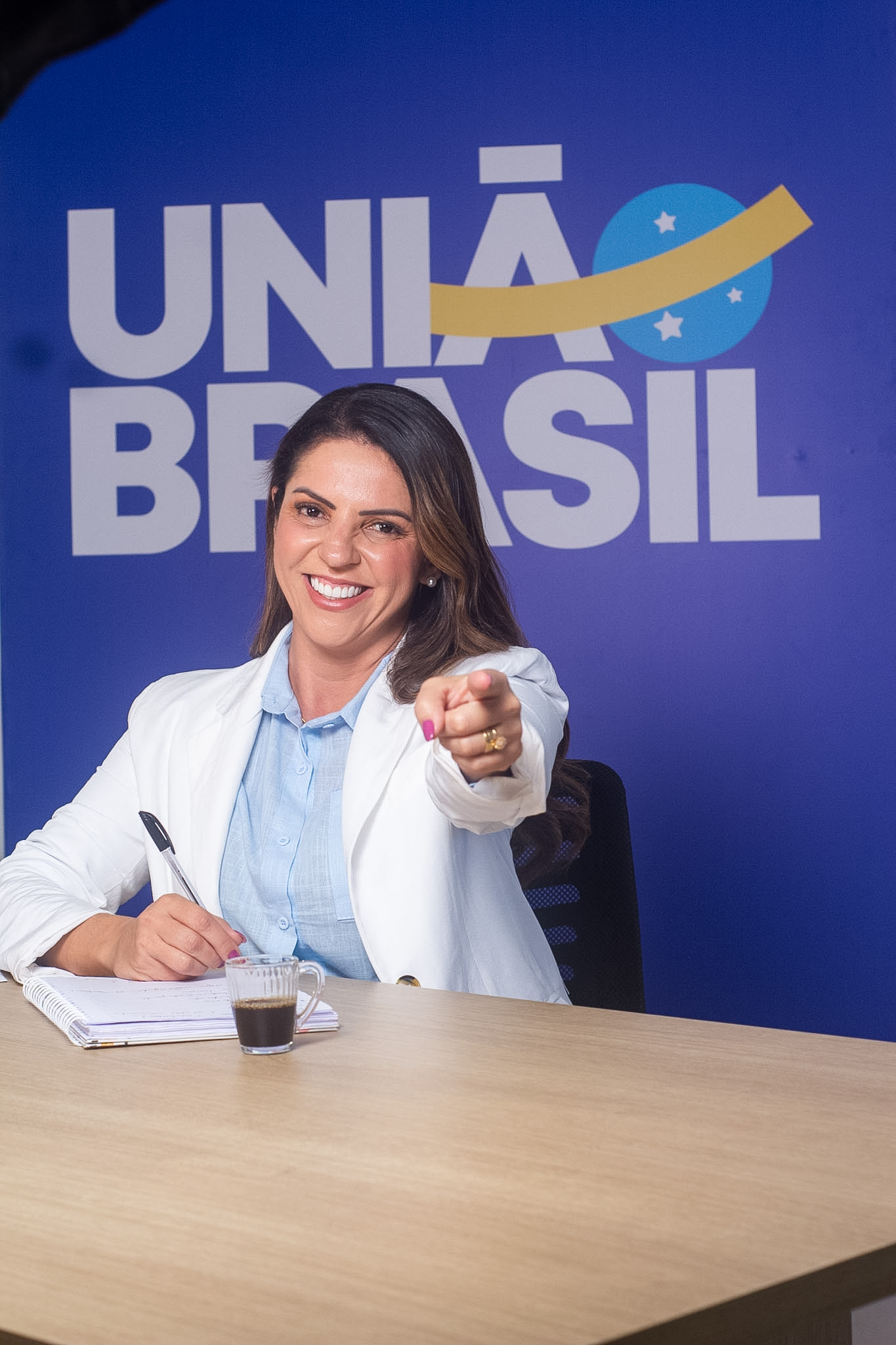 Penha Bernardes em encontro do União Brasil